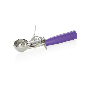 Acier inox 18/8, Polypropylène Portionneuse 19,5 cm 4 cm 25 ml manche violet inox 18/8 professionnel - Was Germany  au meilleur 