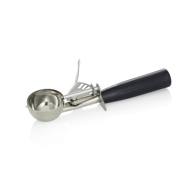 Acier inox 18/8, Polypropylène Portionneuse 20,5 cm 5 cm 35 ml manche noir inox 18/8 professionnel - Was Germany  au meilleur pr