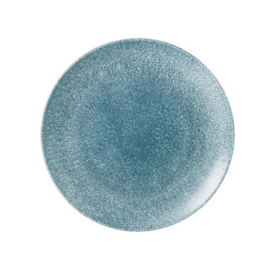 Assiettes rondes Studio Prints Raku Large Topaz Blue 288mm (Lot de 12) - Churchill
