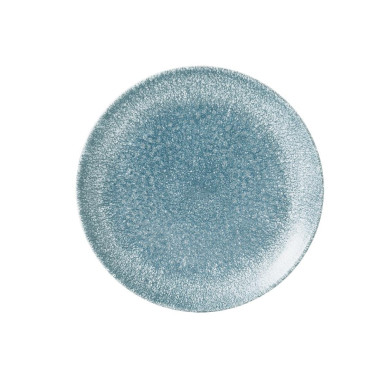 Assiettes rondes Studio Prints Raku Topaz Blue 217mm (Lot de 12) - Churchill