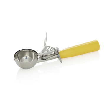 Acier inox 18/8, Polypropylène Portionneuse 21 cm 5,5 cm 50 ml manche jaune inox 18/8 professionnel - Was Germany  au meilleur p