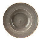 Bols à bord large Stonecast Peppercorn Grey 240mm (Lot de 12) - Churchill
