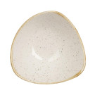 Bols triangulaires Stonecast Barley White 178mm (Lot de 12) - Churchill