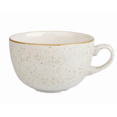Tasses à cappuccino Stonecast Barley White 236ml (Lot de 12) - Churchill
