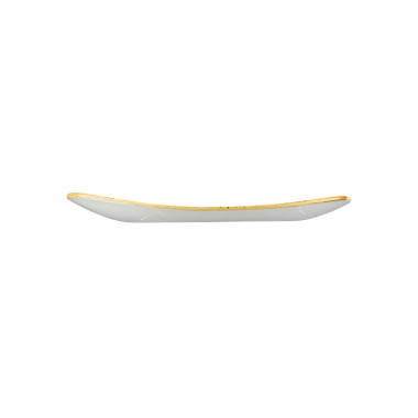 Assiettes triangulaires Stonecast Spiced Orange 315mm (Lot de 6) - Churchill