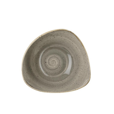 Bols triangulaires Stonecast Peppercorn Grey 250mm (Lot de 12) - Churchill