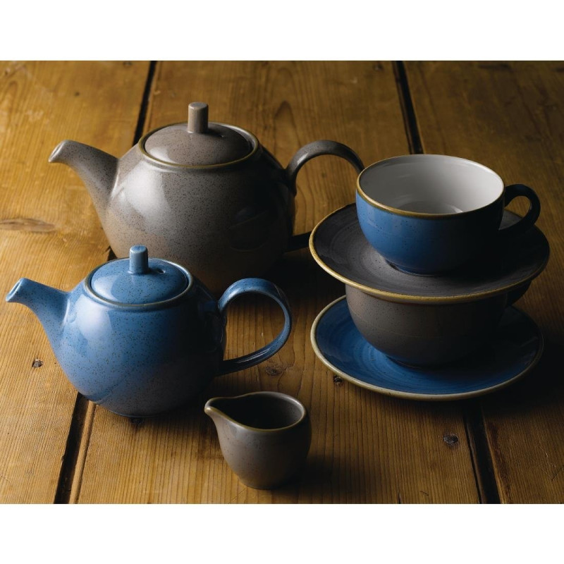 Tasses à cappuccino Stonecast Peppercorn Grey 354ml (Lot de 12) - Churchill