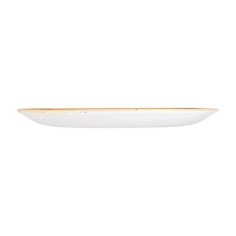 Assiettes avec rebord Stonecast Patina Black 288mm (Lot de 12) - Churchill
