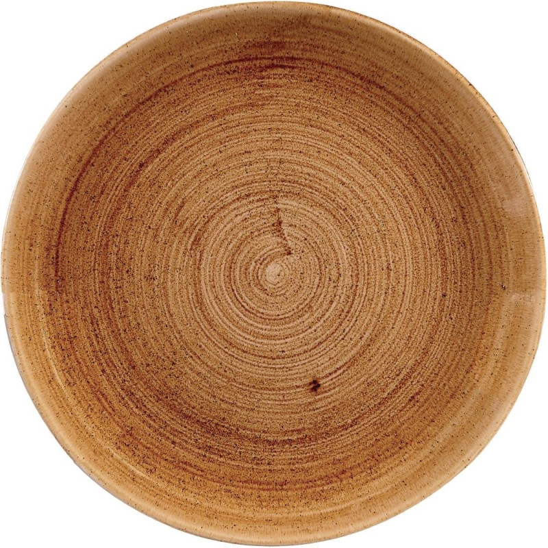 Assiettes rondes Stonecast Patina Vintage Copper 260mm (Lot de 12) - Churchill