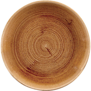 Assiettes rondes Stonecast Patina Vintage Copper 217mm (Lot de 12) - Churchill