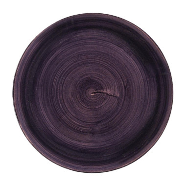 Assiettes rondes Stonecast Patina Purple 260mm (Lot de 12) - Churchill