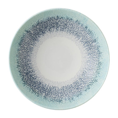 Assiettes coupes rondes Studio Prints Fusion Blue 182mm (Lot de 12) - Churchill