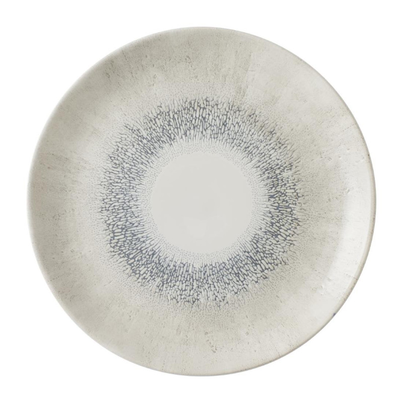 Assiettes rondes Studio Prints Fusion Grey 288mm (Lot de 12) - Churchill
