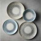 Assiettes rondes Studio Prints Fusion Grey 217mm (Lot de 12) - Churchill