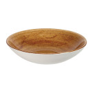 Assiettes coupes rondes Stonecast Patina Vintage Copper 182mm (Lot de 12) - Churchill