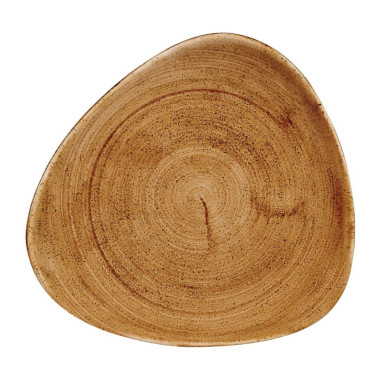 Assiettes triangulaires Stonecast Patina Vintage Copper 192mm (Lot de 12) - Churchill