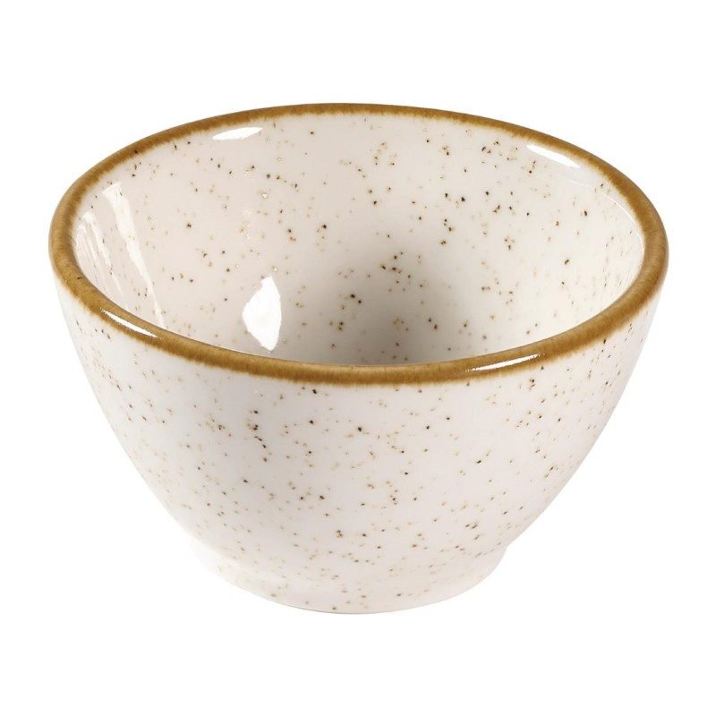 Pots à sauce Stonecast Barley White 60ml (Lot de 12) - Churchill