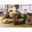 Pots à sauce Stonecast Barley White 60ml (Lot de 12) - Churchill