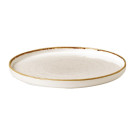 Assiettes avec rebord Stonecast Barley White 210mm (Lot de 6) - Churchill
