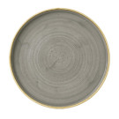 Assiettes avec rebord Stonecast Peppercorn Grey 260mm (Lot de 6) - Churchill