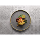 Assiettes avec rebord Stonecast Peppercorn Grey 260mm (Lot de 6) - Churchill