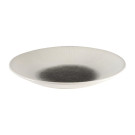 Assiettes creuses Bamboo centre imprimé quartz noir 281mm (lot de 12) - Churchill