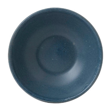 Bols à soupe peu profonds Super Vitrified Nourish Oslo Blue 200ml (Lot de 12) - Churchill