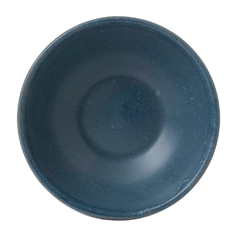 Bols à soupe peu profonds Super Vitrified Nourish Oslo Blue 200ml (Lot de 12) - Churchill