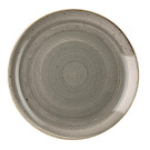Assiettes rondes Stonecast Grey Evolve 324mm (Lot de 6) - Churchill