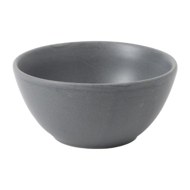 Bols à soupe Super Vitrified Nourish Seattle Grey 400ml (Lot de 12) - Churchill