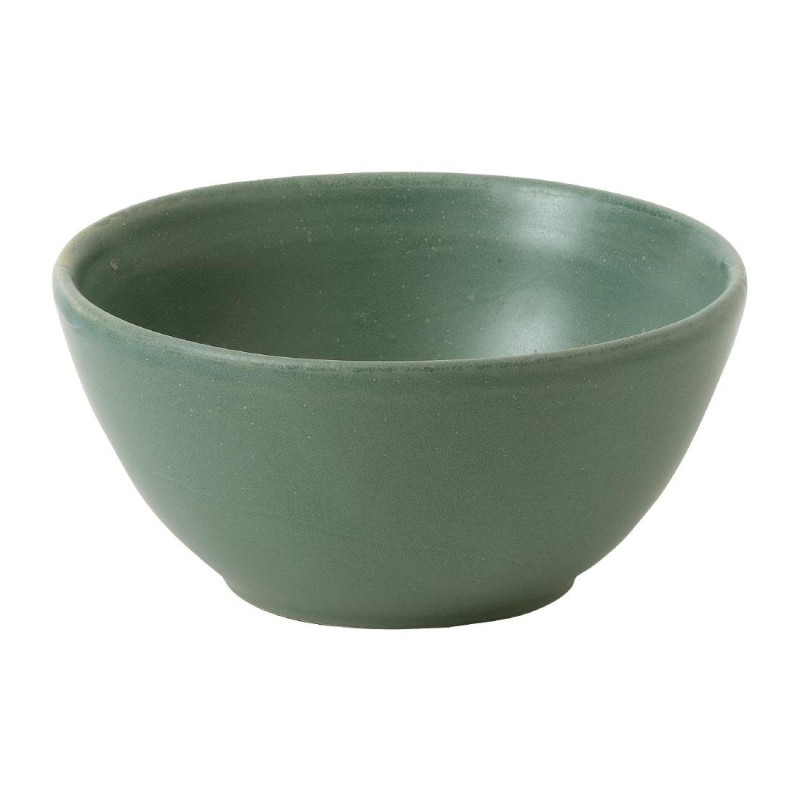 Bols à soupe Super Vitrified Nourish Andorra Green 400ml (Lot de 12) - Churchill