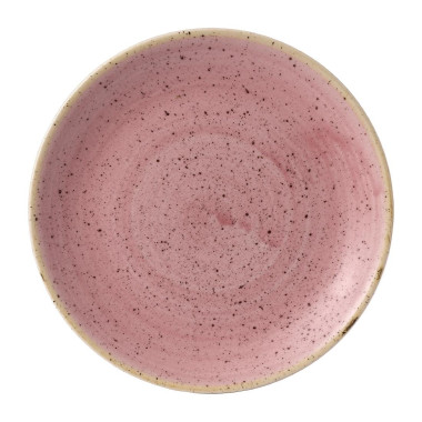 Assiettes rondes Petal Stonecast Pink 165mm (Lot de 12) - Churchill