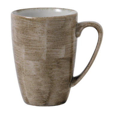 Mugs Stonecast Patina Antique Taupe 340ml (Lot de 12) - Churchill