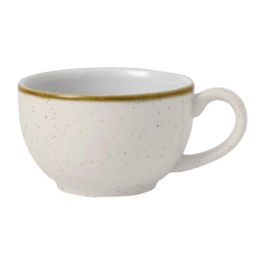 Tasses à cappuccino Stonecast Barley White 170ml (Lot de 12) - Churchill
