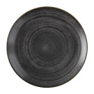 Assiettes rondes Stonecast Raw Evolve Black 260mm (Lot de 12) - Churchill