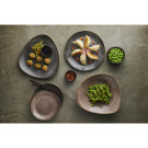 Assiettes rondes Stonecast Raw Evolve Black 260mm (Lot de 12) - Churchill