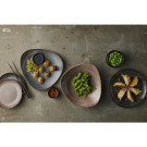 Assiettes rondes Stonecast Raw Evolve Black 260mm (Lot de 12) - Churchill