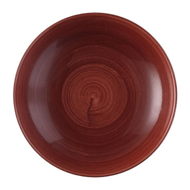 Bols Stonecast Patina Evolve Red Rust 248mm (Lot de 12) - Churchill