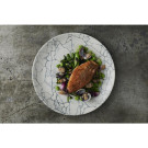 Assiettes rondes Studio Prints Kintsugi Pearl Evolve Grey 260mm (Lot de 12) - Churchill