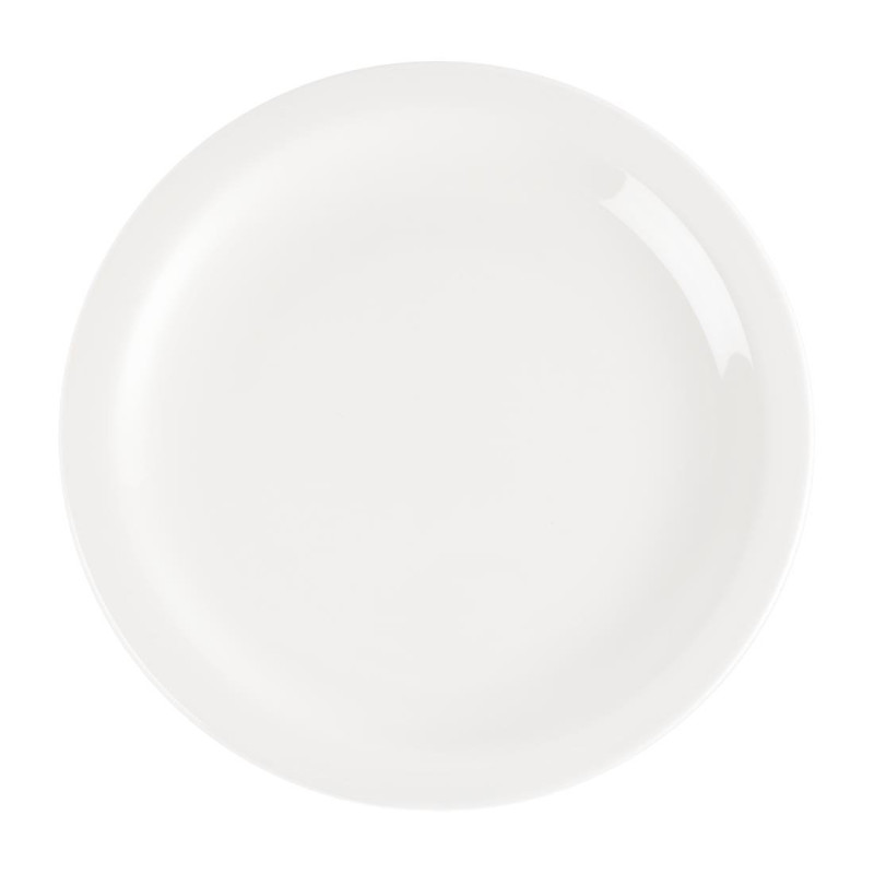 Assiettes Nova Whiteware 230mm (lot de 24) - Churchill