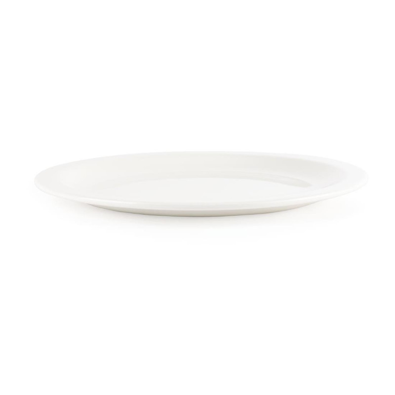 Assiettes Nova Whiteware 230mm (lot de 24) - Churchill