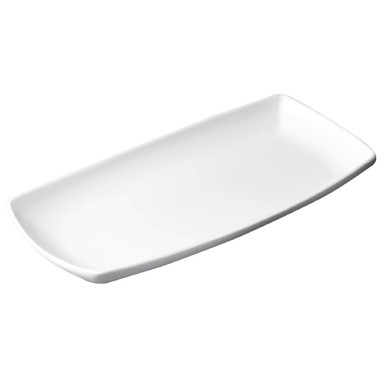 Assiettes oblongues X Squared 300mm (lot de 12) - Churchill