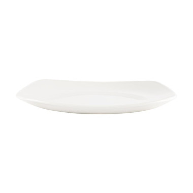 Assiettes blanches Plain Whiteware X squared 170mm (lot de 12) - Churchill