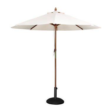 Parasol rond écru 2,5m - Bolero