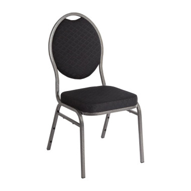 Chaises de banquet dossier ovale (Lot de 4) - Bolero