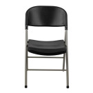 Chaises pliantes noires et grises (Lot de 2) - Bolero
