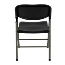 Chaises pliantes noires et grises (Lot de 2) - Bolero