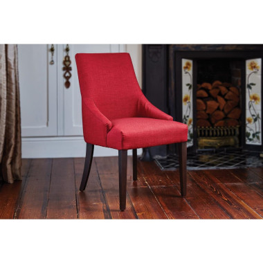 Chaises de restauration Finesse rouge foncé (lot de 2) - Bolero