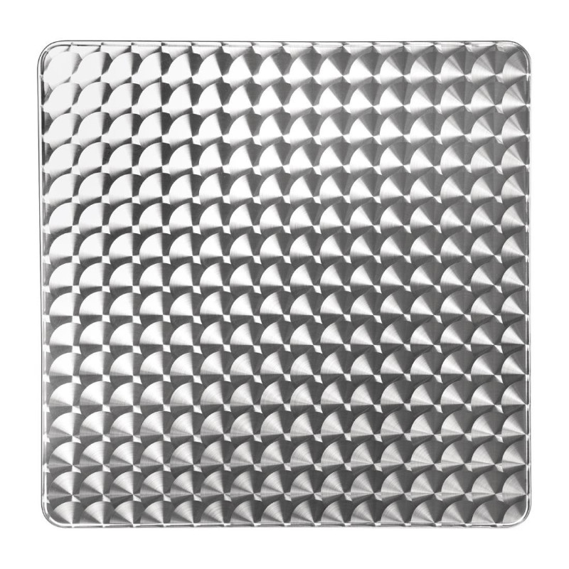 Table inox carrée à plateau basculant 600mm - Bolero