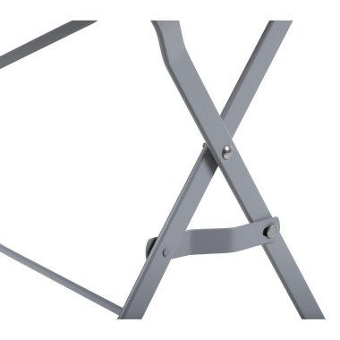 Table de terrasse pliable grise 1100 x 700mm - Bolero